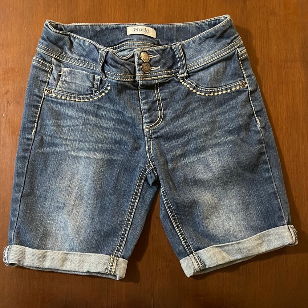 Mudd Jean Bermuda shorts